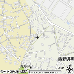 栃木県足利市西新井町3419-2周辺の地図