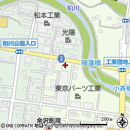 セブンイレブン伊勢崎粕川店周辺の地図