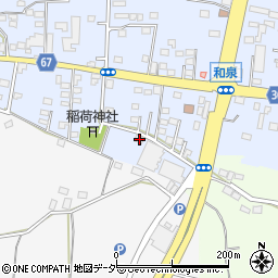 栃木県栃木市岩舟町和泉1582周辺の地図