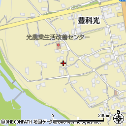 長野県安曇野市豊科光1476周辺の地図