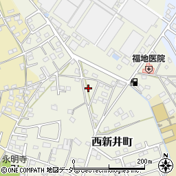 栃木県足利市西新井町3429周辺の地図