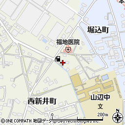 栃木県足利市西新井町3188周辺の地図
