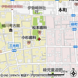 学校法人伊勢崎美容専門学校周辺の地図