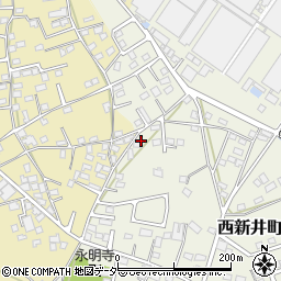 栃木県足利市西新井町3419-7周辺の地図