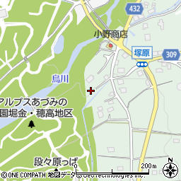 長野県安曇野市穂高柏原4514周辺の地図