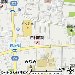 栃木県栃木市大平町西水代1835周辺の地図