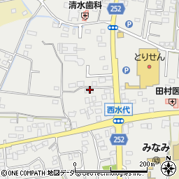 栃木県栃木市大平町西水代1958-1周辺の地図