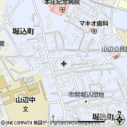 栃木県足利市堀込町2924-41周辺の地図