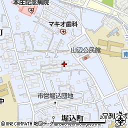 栃木県足利市堀込町2924-13周辺の地図