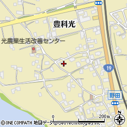 長野県安曇野市豊科光1596周辺の地図