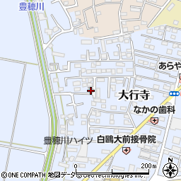 栃木県小山市大行寺1002周辺の地図