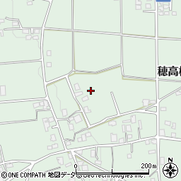 長野県安曇野市穂高柏原2987周辺の地図