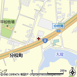 石川県加賀市分校町タ周辺の地図