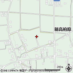 長野県安曇野市穂高柏原2989-8周辺の地図