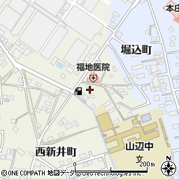 栃木県足利市西新井町3182周辺の地図