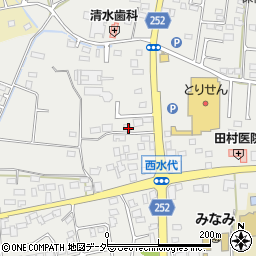 栃木県栃木市大平町西水代1954周辺の地図