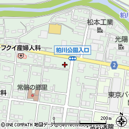 菊水粕川店周辺の地図