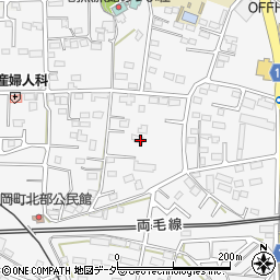 栃木県佐野市富岡町45周辺の地図