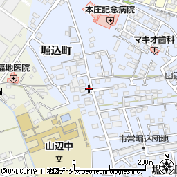 栃木県足利市堀込町2912-12周辺の地図