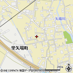 栃木県足利市南大町周辺の地図