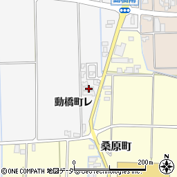 石川県加賀市動橋町レ45周辺の地図