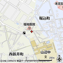 栃木県足利市西新井町3164-29周辺の地図