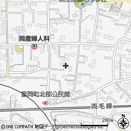 栃木県佐野市富岡町39周辺の地図