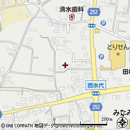 栃木県栃木市大平町西水代1955周辺の地図