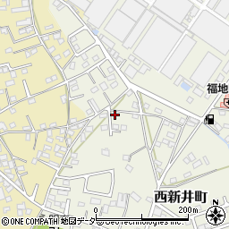 栃木県足利市西新井町3422-9周辺の地図