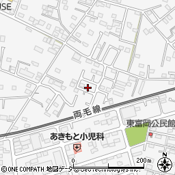 栃木県佐野市富岡町598周辺の地図
