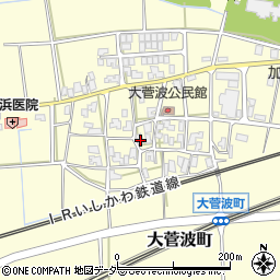 石川県加賀市大菅波町タ31周辺の地図