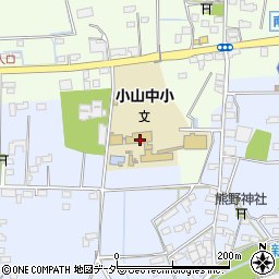 栃木県小山市南小林109周辺の地図