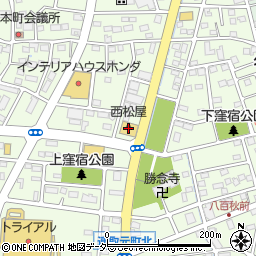 西松屋伊勢崎連取店周辺の地図