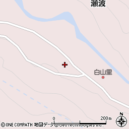石川県白山市瀬波ウ周辺の地図