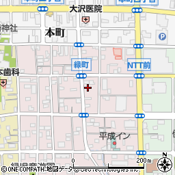 坂入洋服店周辺の地図