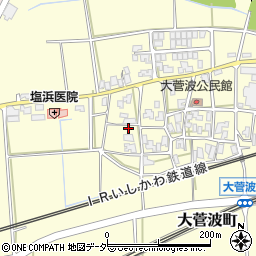 石川県加賀市大菅波町タ46周辺の地図