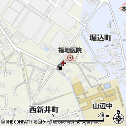 有限会社西新井薬局周辺の地図