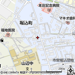 栃木県足利市堀込町2912-48周辺の地図