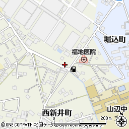 栃木県足利市西新井町3187周辺の地図