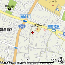 栃木県足利市朝倉町445周辺の地図