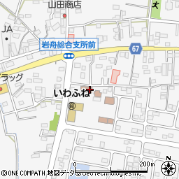 栃木市岩舟総合支所周辺の地図