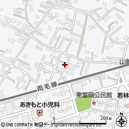 栃木県佐野市富岡町601周辺の地図