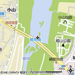 観晃橋周辺の地図