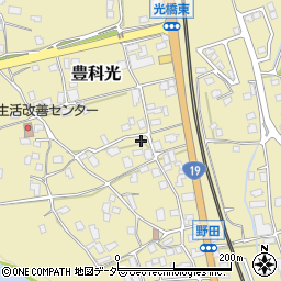 長野県安曇野市豊科光1605周辺の地図
