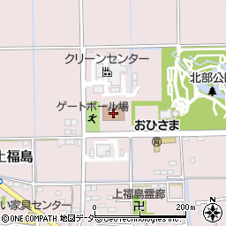 玉村町老人福祉センター周辺の地図
