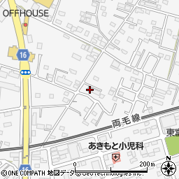 栃木県佐野市富岡町629-2周辺の地図