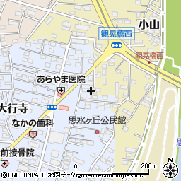栃木県小山市大行寺1084-2周辺の地図