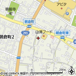 栃木県足利市朝倉町445-1周辺の地図