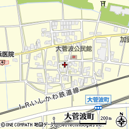 石川県加賀市大菅波町タ30周辺の地図