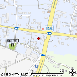 和泉公民館周辺の地図